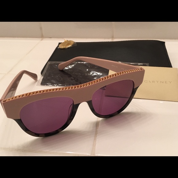 Stella McCartney Accessories - Stella McCartney’s D Frame Chain Trimmed  🕶